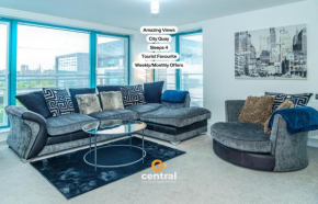 Central Serviced Apartments - 2 Bedroom - City Quay Views - Walk Into the City Centre - Smart TVs in All Rooms - We are your Short Term Stay Specialists in Dundee - Get in touch to book your stay - Ce